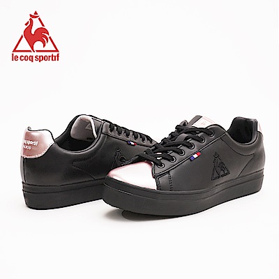 le coq sportif  Teluna PF LE休閒鞋 女-黑*玫瑰金