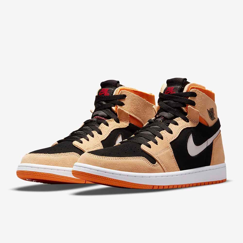 NIKE AIR JORDAN 1 ZOOM AIR CMFT 運動緩震男款休閒鞋CT0978200 橘黑