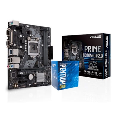 華碩 PRIME H310M-D R2.0/CSM  Intel G5400