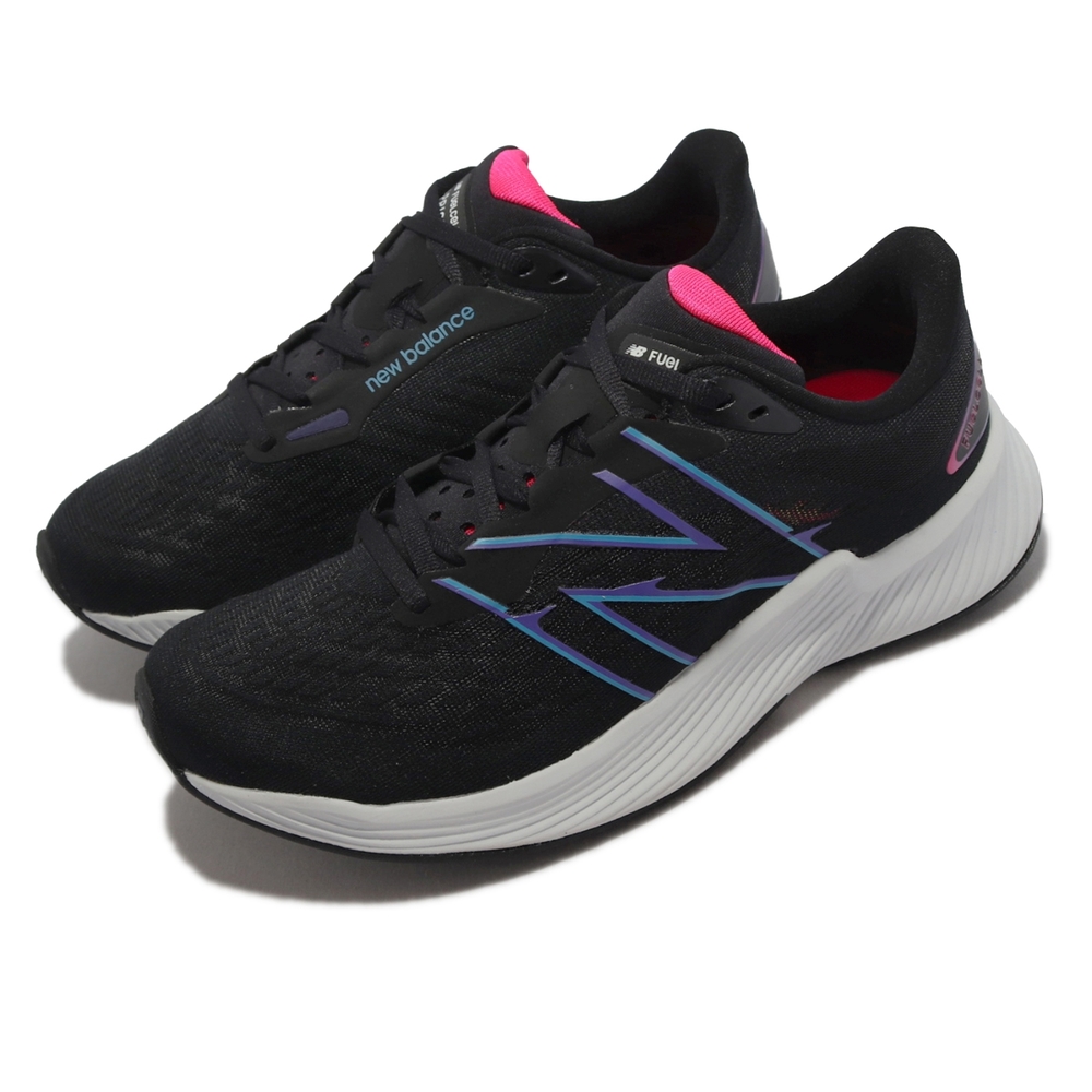New balance 慢跑鞋 Fuelcell Prism V2 D 女鞋 寬楦 紐巴倫 緩震 回彈 抓地 黑 藍 WFCPZLB2D