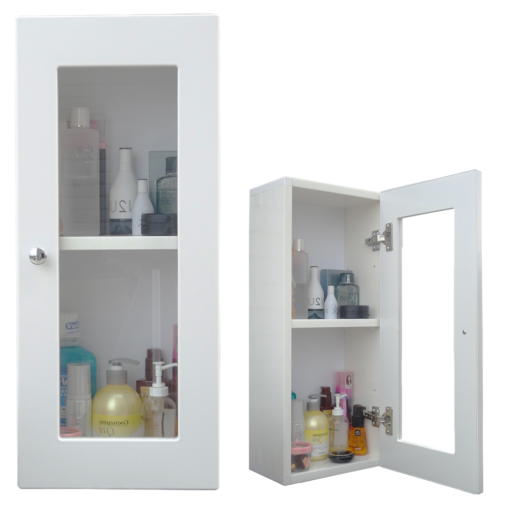 【Abis】 經典單門防水塑鋼浴櫃/置物櫃-2色可選(1入)