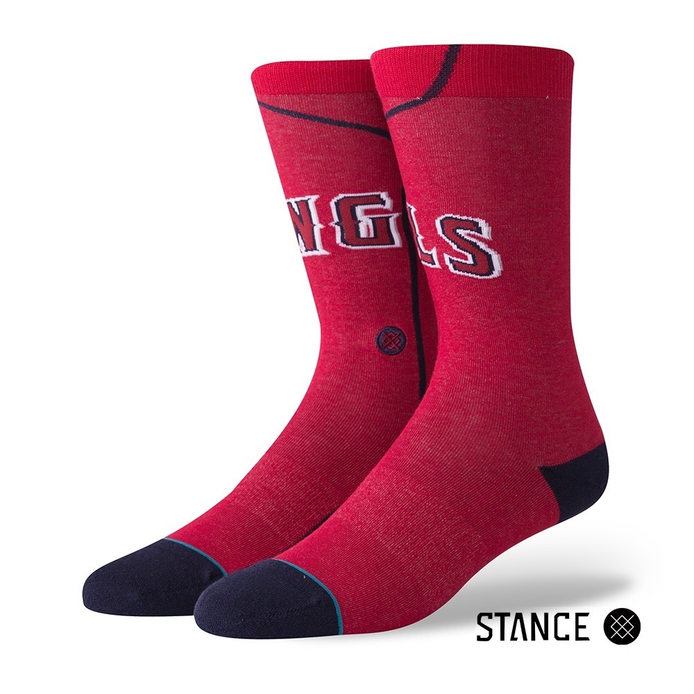 STANCE ANGELS ALT JERSEY男襪-休閒襪-MLB洛杉磯天使隊主場球衣款