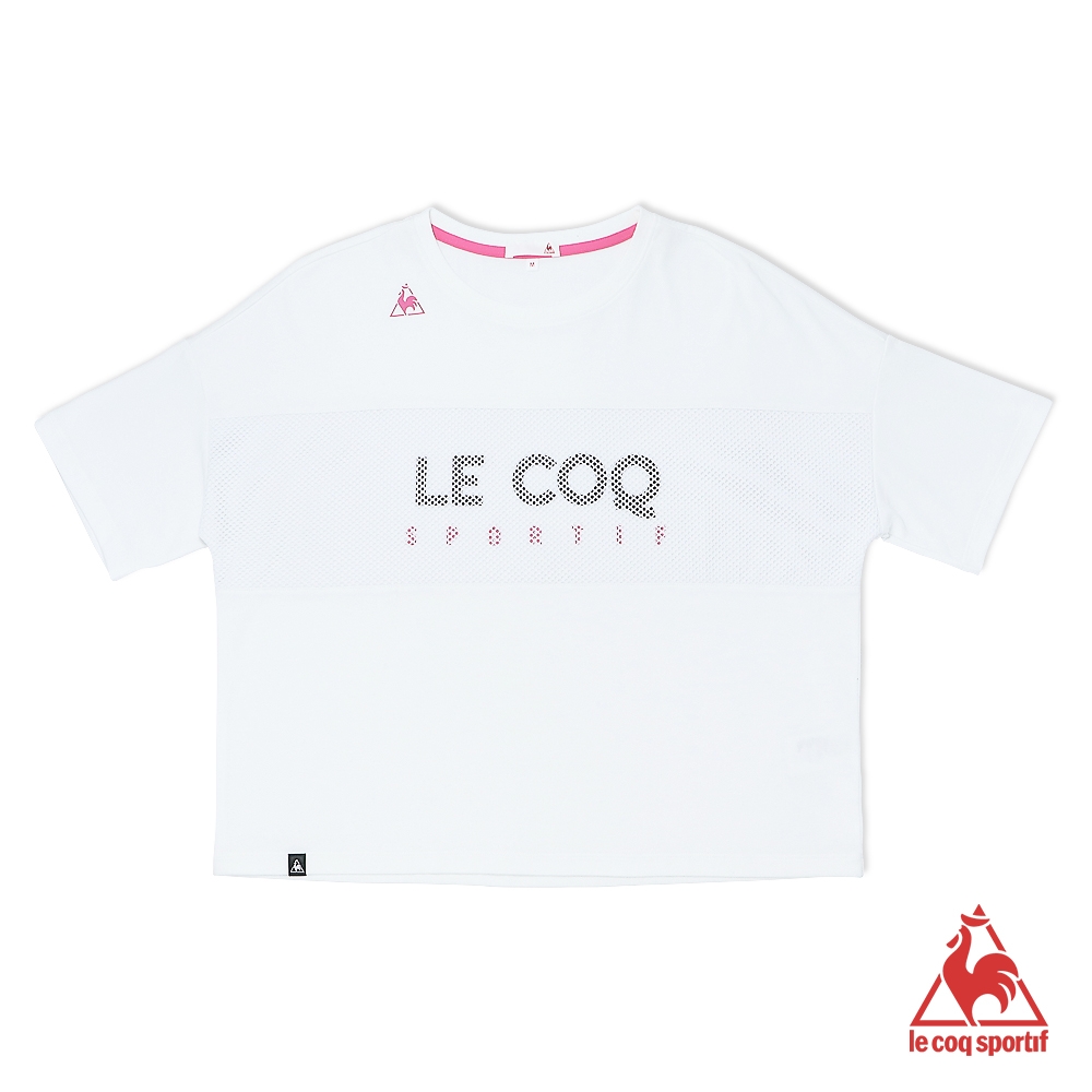 法國公雞牌短袖T恤 LON2210390-女-白
