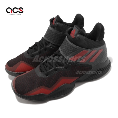 adidas 籃球鞋 Explosive Bounce 2018 黑 紅 男鞋 緩震 魔鬼氈 愛迪達 BB7301