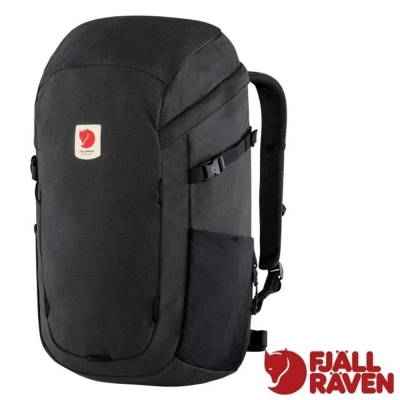 【fjallraven 北極狐】ulvö 30l 多功能運動休閒後背包.電腦背包.雙肩書包_23313-550 黑