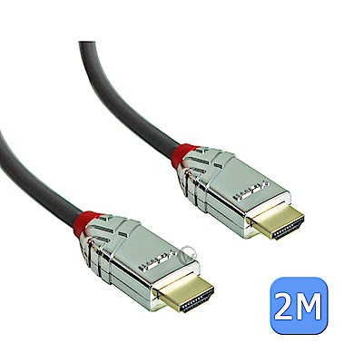 LINDY林帝 CROMO鉻系列 HDMI2.0(Type-A) 公to公 傳輸線 2M