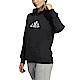 Adidas MH BOS Hoody HM7069 女 連帽上衣 帽T 運動 休閒 寬鬆 舒適 壓紋LOGO 黑 product thumbnail 1