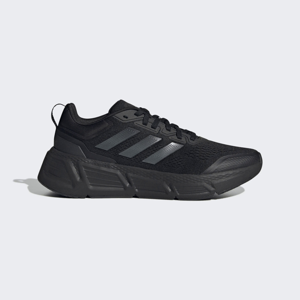 Adidas Questar GZ0631 男 慢跑鞋 運動 訓練 健身 緩震 包覆 再生材質 愛迪達 黑灰