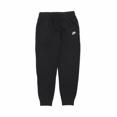 Nike 褲子 NSW Club Fleece Pants 女款 黑 經典 彈性 棉褲 長褲 縮口褲 DQ5192-010