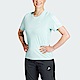 Adidas Own The Run Tee [IL4131] 女 短袖上衣 亞洲版 運動 慢跑 路跑 反光 透氣 水藍 product thumbnail 1