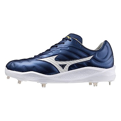 Mizuno Cushionrevo Pro [11GM243014] 男 棒球釘鞋 運動 訓練 緩震 厚底 深藍 白