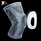 【XA】雙魚鱗彈簧支撐運動護膝HX045一雙入(M-XL可選)防撞護膝雙魚鱗彈簧支撐橡膠防撞效能護膝運動健身防撞 product thumbnail 6