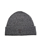 AMI PARIS 經典灰色愛心貼片LOGO羅紋針織面料羊毛帽 (灰色) product thumbnail 1