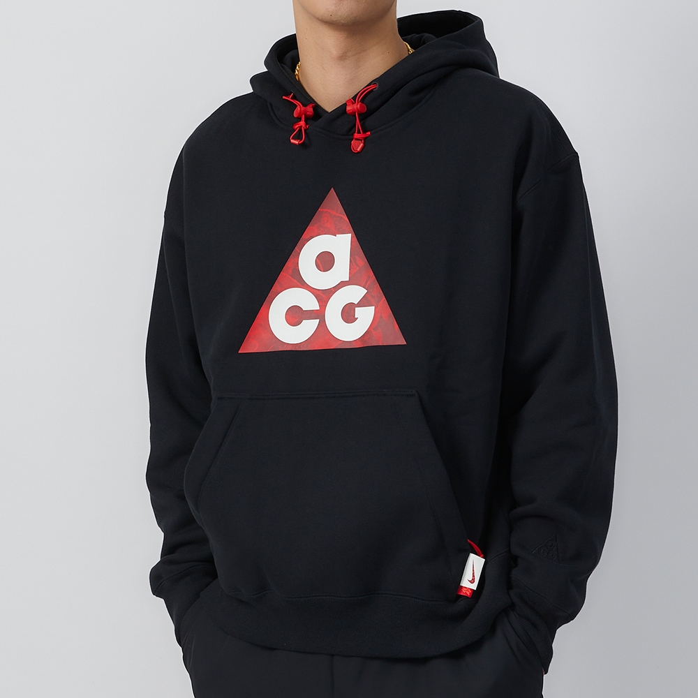 Nike ACG Hoodie CNY 男女款 黑色 龍年 厚磅 大LOGO 保暖 帽T 長袖 FZ6193-010