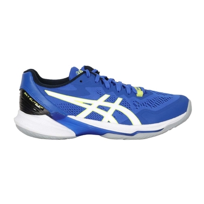 ASICS SKY ELITE FF 2 男排羽球鞋-排球 羽球 亞瑟士 1051A064-404 藍白蘋果綠