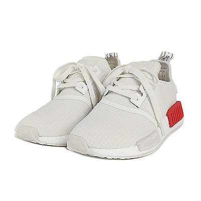 ADIDAS NMD R1 休閒運動女鞋 (白/紅)