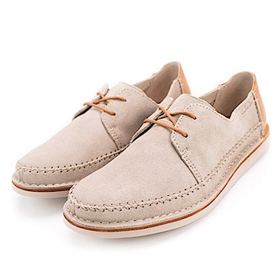 Clarks Brinton Craft 男休閒鞋 淺棕