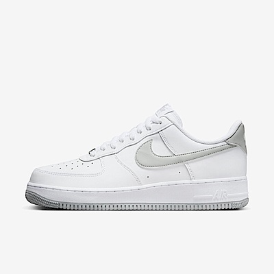 Nike Air Force 1 07 [FJ4146-100] 男 休閒鞋 運動 經典 AF1 穿搭 白 煙雨灰