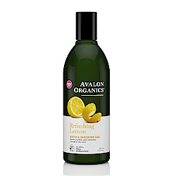 AVALON ORGANICS 檸檬精油清新沐浴乳(355ml/12oz)