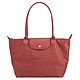 LONGCHAMP Le Pliage 經典長把肩背包(磚紅/S) product thumbnail 1