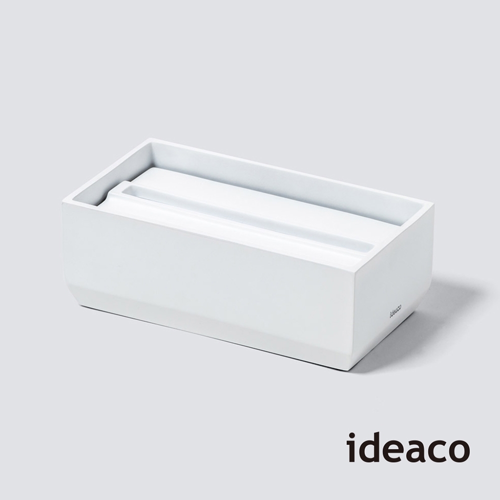 日本ideaco 下降式沉蓋磨石面紙盒