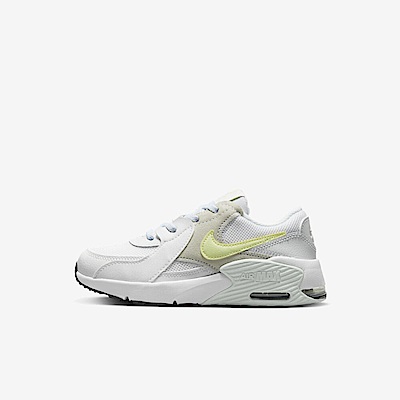 Nike Air Max Excee PS [CD6892-118] 中童 休閒鞋 運動 氣墊 緩震 簡約 穿搭 白 黃