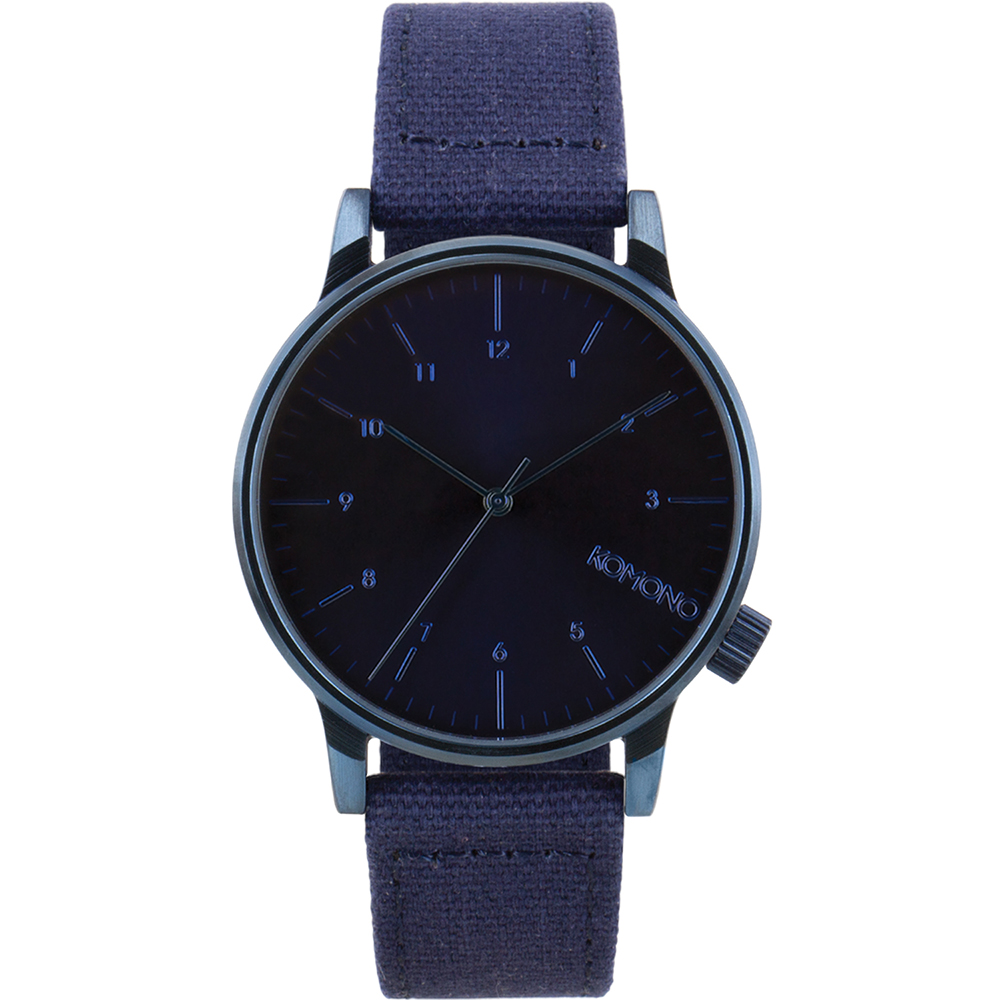 KOMONO Winston Heritage 腕錶-藍調/41mm