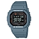 CASIO卡西歐 G-SHOCK 心率偵測 藍牙 太陽能電力 湖水藍 經典方型 運動系列 DW-H5600-2_44.5mm product thumbnail 1