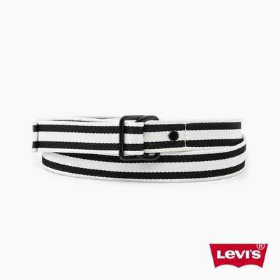 Levis 男女同款 街頭風皮帶 / 精工Logo刻印釦環