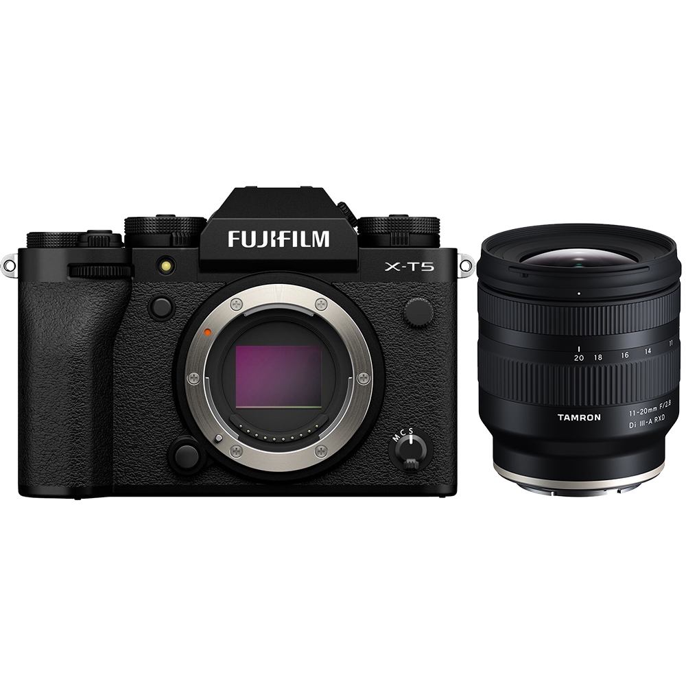 FUJIFILM X-T5 單機身 恆昶公司貨 + TAMRON 11-20mm F2.8 鏡頭 For FUJIFILM X 接環 公司貨