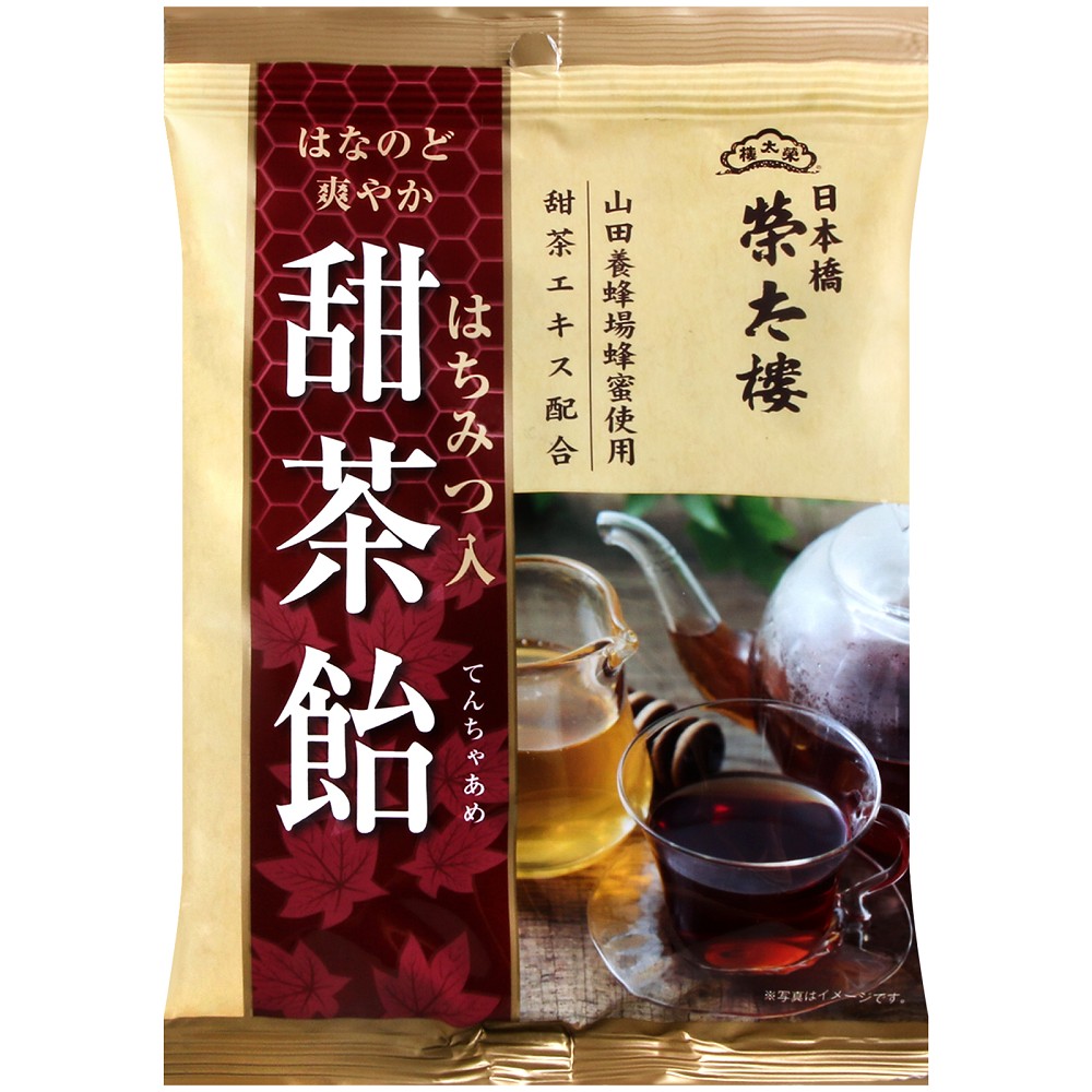 榮太樓蜂蜜甜茶風味糖 70g 糖果 喉糖 口香糖 Yahoo奇摩購物中心