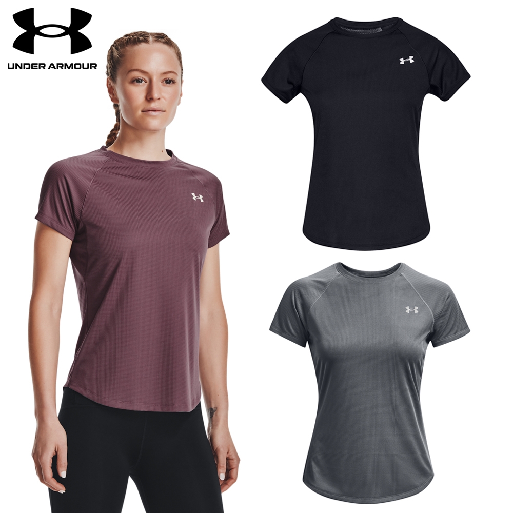 【UNDER ARMOUR】UA 女 Speed Stride短T-Shirt 三色-人氣新品