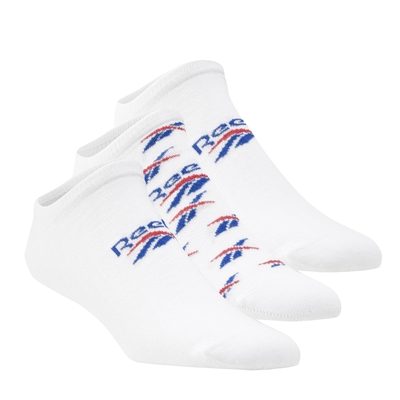 Reebok 襪子 Classic No Show Socks 男女款 白 基本款 短襪 低筒 三雙入 GG6680