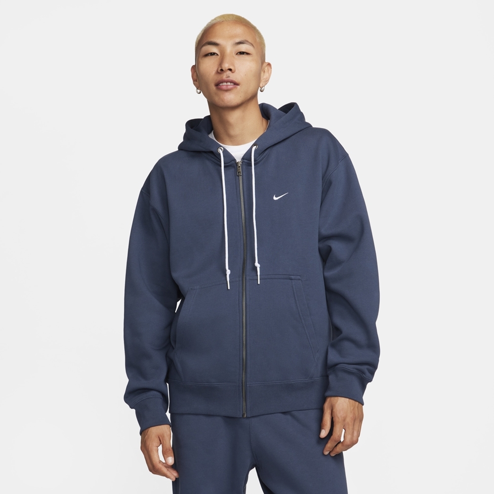 NIKE AS M NK SOLO SWSH HW FZ HOODIE 男運動外套-藍-DR0404437