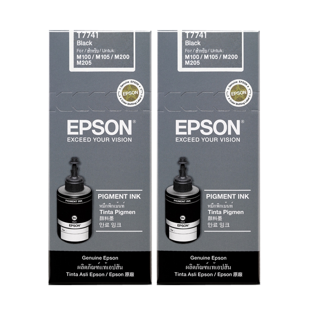 《2入優惠》EPSON 774 T774 T774100 黑色原廠墨水