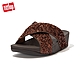 FitFlop LULU SHIMMERFOIL SLIDES 經典交叉涼鞋-女(銅金色) product thumbnail 1