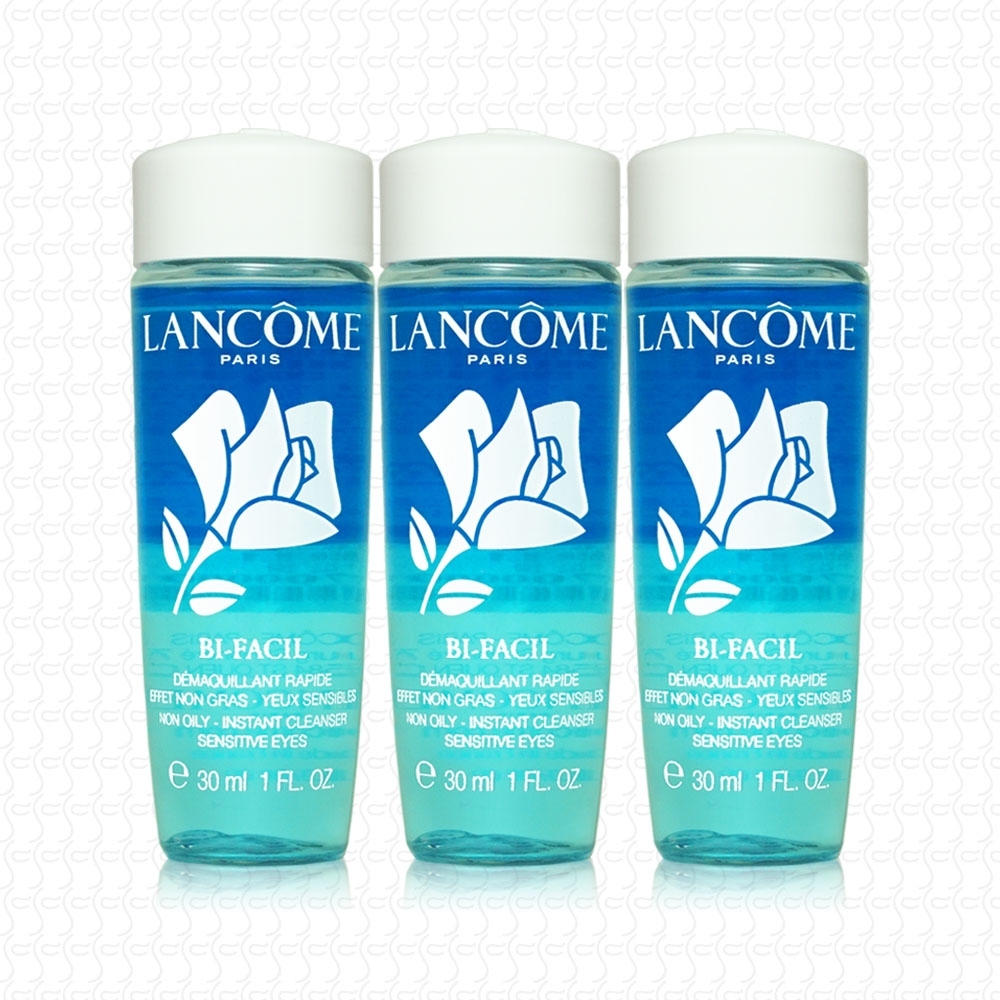 LANCOME蘭蔻 快速眼唇卸妝液30ml*3