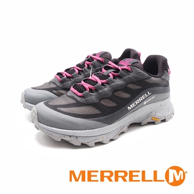 MERRELL(女)MOAB SPEED GTX防水登山健行鞋 女鞋-灰紫