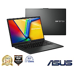 ASUS E1404GA 14吋文書筆電 (N100/8G/256G/Win11 Home/Vivobook Go 14/混成黑)