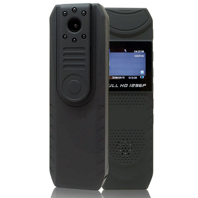 【CHICHIAU】HD 1296P 廣角140度執法隨身微型密錄器(適合檢警使用)