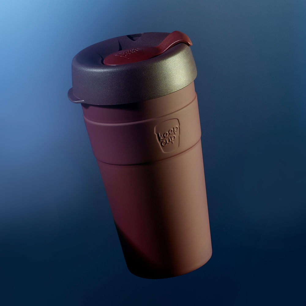 【澳洲 KeepCup】雙層真空隨身杯 454ml- L - 甜酒紅