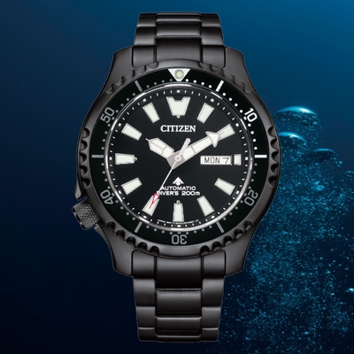 CITIZEN星辰 PROMASTER系列 鋼鐵河豚EX機械潛水腕錶 禮物推薦 畢業禮物 44mm / NY0135-80E