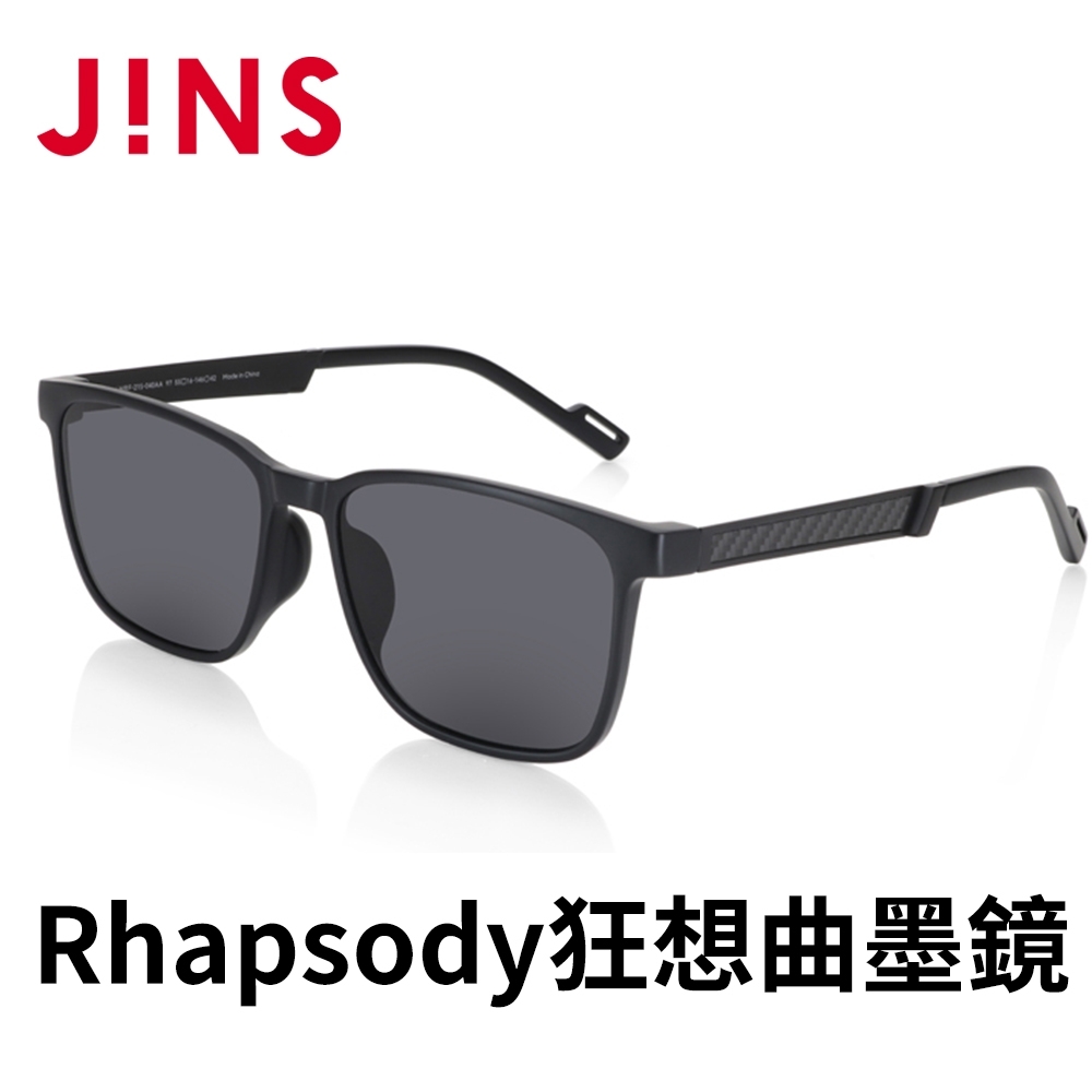 JINS Rhapsody 狂想曲BLACK ADVENTURE墨鏡(AMRF21S041)黑色