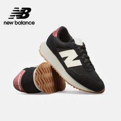 New Balance 女性復古運動鞋 黑粉色