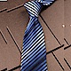 拉福   領帶8cm寬版藍彩領帶拉鍊領帶 product thumbnail 1