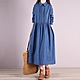 韓系襯衫連身裙洋裝(KDDQ-9890)【KISSDIAMOND】 product thumbnail 3