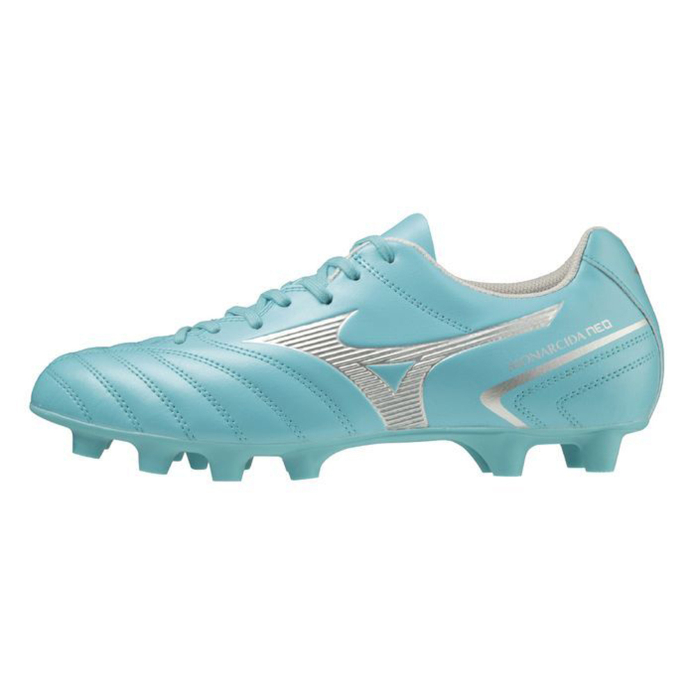 Mizuno Monarcida Neo II Select [P1GA232525] 男足球鞋寬楦膠釘藍綠