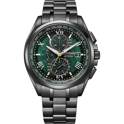 CITIZEN 星辰 極光之森限定款五局電波時尚腕錶-AT8049-61W限定款