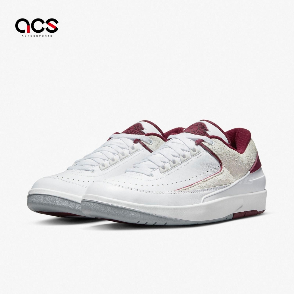 Nike Air Jordan 2 Retro Low 男鞋Cherrywood 白酒紅2代喬丹DV9956-103