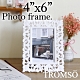 TROMSO皇家巴洛克4x6相框-巴洛克白 product thumbnail 1